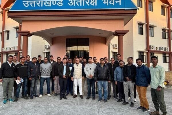 उत्तराखंड अंतरिक्ष उपयोग केंद्र में बीएसएफ के अधिकारियों के लिए ड्रोन एण्ड ड्रोन एप्लीकेशनस विषय पर एक दिवसीय प्रशिक्षण कार्यशाला आयोजित