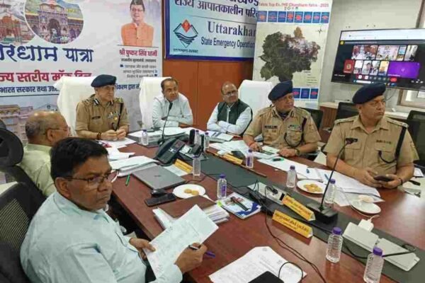 राज्य आपातकालीन परिचालन केंद्र से मॉक ड्रिल की निगरानी, गृह सचिव और डीजीपी भी रहे मौजूद