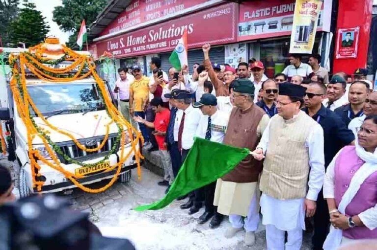 मुख्यमंत्री ने किया शहीद सम्मान यात्रा 2 का शुभारम्भ