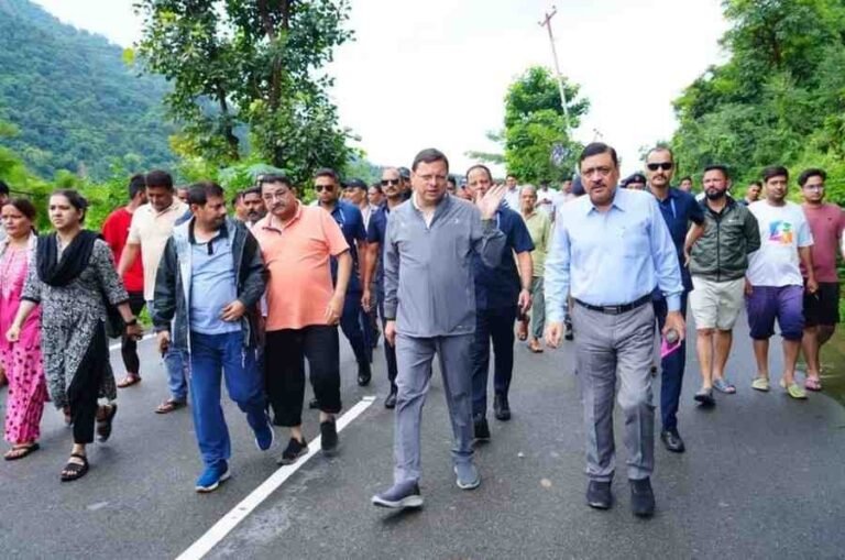 सीएम धामी ने किया आपदाग्रस्त क्षेत्रों का दौरा – Apnu Uttarakhand