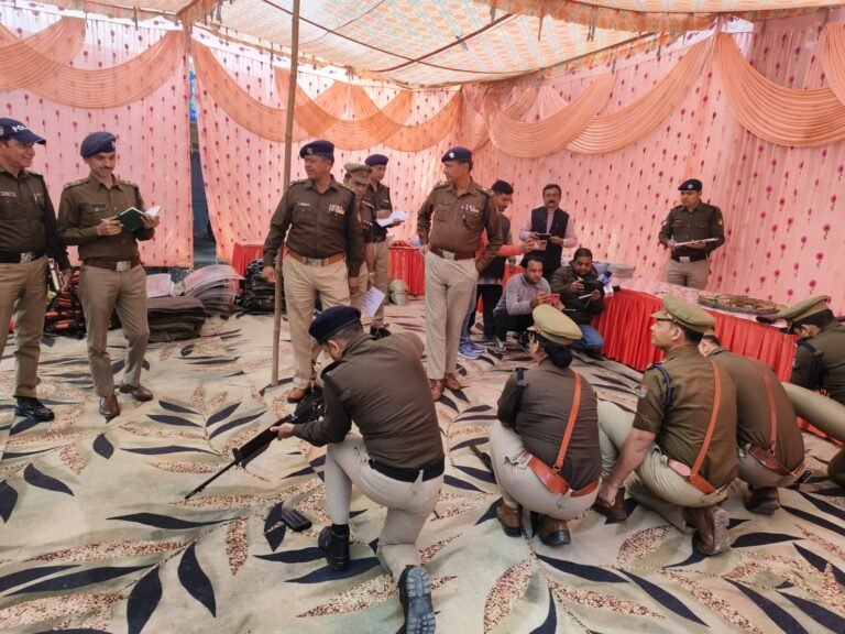 पुलिस अधीक्षक ग्रामीण –II (विकासनगर) द्वारा किया गया कोतवाली विकासनगर का किया अर्द्धवार्षिक निरीक्षण निरीक्षण के दौरान दिये गये आवश्यक निर्देश।