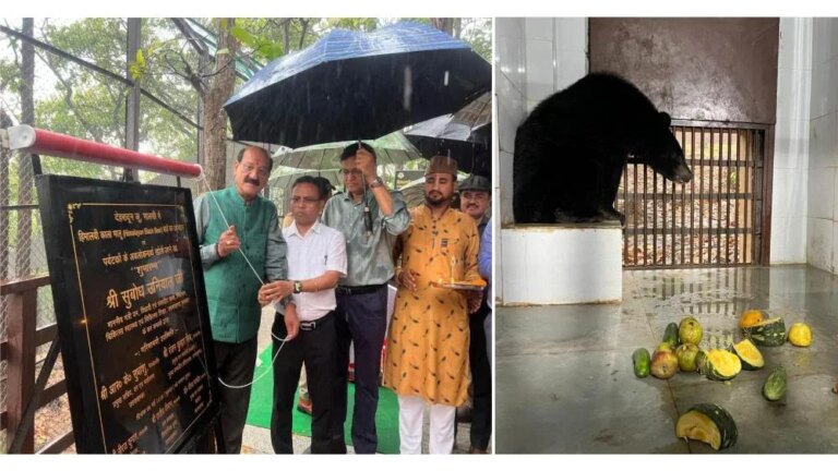 वन मंत्री सुबोध उनियाल ने देहरादून जू में ‘हिमालयन काले भालू’ के नए बाड़े का किया उद्घाटन; पर्यटकों को किया समर्पित